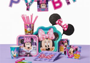 Mickey Mouse Birthday Invitations Walmart Minnie Mouse Party Supplies Walmart Com