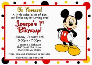 Mickey Mouse Birthday Invites Free Printable 5 Best Images Of Mickey Mouse Free Printable Stationary