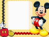 Mickey Mouse Birthday Invites Free Printable Free Printable Mickey Mouse Birthday Cards Luxury