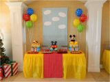 Mickey Mouse Clubhouse 1st Birthday Decorations Mickey Mouse Clubhouse Birthday Party Ideas Photo 1 Of