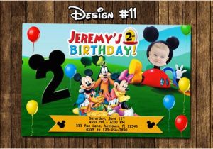 Mickey Mouse Clubhouse 2nd Birthday Invitations Mickey Mouse Clubhouse Birthday Invitations Ideas