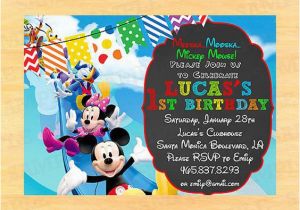 Mickey Mouse Clubhouse Birthday Invites Exclusive Mickey Mouse Clubhouse Birthday Invitations