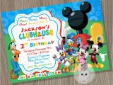 Mickey Mouse Clubhouse Birthday Invites Mickey Mouse Clubhouse Invitation Mickey Mouse by Cutepixels