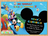 Mickey Mouse Clubhouse Birthday Invites Mickey Mouse Clubhouse Invitations for Special Birthday