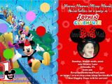 Mickey Mouse Clubhouse Custom Birthday Invitations Free Printable Mickey Mouse 1st Birthday Invitations