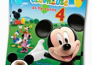 Mickey Mouse Clubhouse Custom Birthday Invitations Mickey Mouse Clubhouse Birthday Invitations Printable Mickey