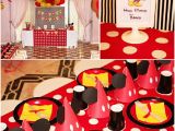 Mickey Mouse Decorations for Birthday A Retro Mickey Inspired Birthday Party Party Ideas