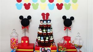 Mickey Mouse Decorations for Birthday Awesome Mickey Mouse 1st Birthday Party Ideas Margusriga