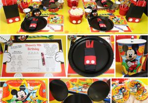 Mickey Mouse Decorations for Birthday Mickey Mouse Party Mickey 39 S Clubhouse Party at Birthday