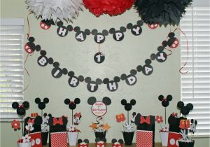 Mickey Mouse Decorations for Birthday Party Disney Party Living In A Grown Up World