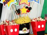 Mickey Mouse Decorations for Birthday Party Kara 39 S Party Ideas Mickey Mouse Clubhouse Birthday Party