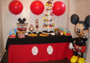 Mickey Mouse Decorations for Birthday Party Mickey Mouse Birthday Party Ideas Photo 20 Of 21 Catch