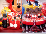 Mickey Mouse Decorations for Birthday Party tons Of Mickey Mouse Party Ideas Via Karas Party Ideas