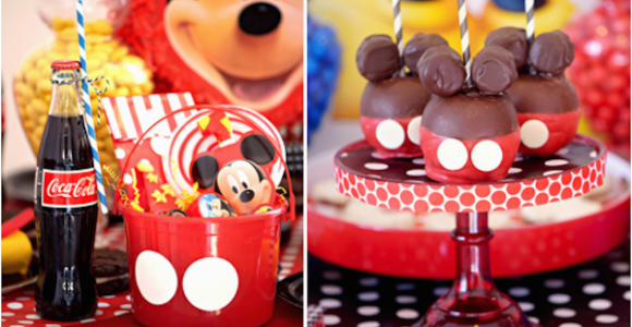 Mickey Mouse Decorations for Birthday Party tons Of Mickey Mouse Party Ideas Via Karas Party Ideas