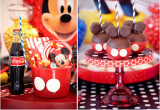 Mickey Mouse Decorations for Birthday tons Of Mickey Mouse Party Ideas Via Karas Party Ideas