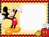Mickey Mouse First Birthday Card Free Printable Mickey Mouse Birthday Cards Luxury