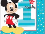 Mickey Mouse First Birthday Card Happy 1st Birthday Images First Birthday Images