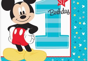 Mickey Mouse First Birthday Card Happy 1st Birthday Images First Birthday Images