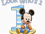 Mickey Mouse First Birthday Card Mickey Mouse Boys Birthday Shirt