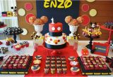 Mickey Mouse First Birthday Party Decorations Kara 39 S Party Ideas Mickey Mouse 1st Birthday Party Via