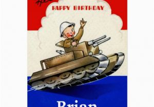 Military Birthday Cards Vintage Military Birthday Card Zazzle