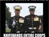 Military Birthday Meme Bans Knife Hands Knifehands the Entire Corps On Marine