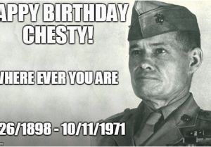 Military Happy Birthday Meme the Most Decorated Marine In History Imgflip