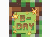 Minecraft Birthday Card Amazon Tnt Boys Birthday Minecraft Party Pixel Tableware Supplies