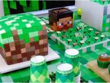 Minecraft Birthday Decoration Ideas Kara 39 S Party Ideas Minecraft Party Ideas Archives Kara 39 S