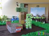 Minecraft Birthday Decoration Ideas Minecraft Party All for the Boys