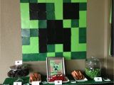 Minecraft Birthday Party Decoration Ideas Domestic Femme Minecraft Birthday Party