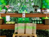 Minecraft Birthday Party Decoration Ideas Kara 39 S Party Ideas Minecraft themed Birthday Party Via