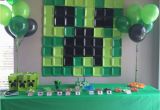 Minecraft Birthday Party Decoration Ideas Minecraft Birthday Party Ideas Printable Party Games