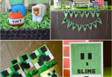 Minecraft Birthday Party Decoration Ideas Vintage Minecraft Video Game Boy Birthday Party Planning