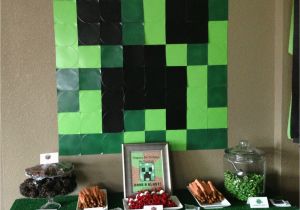 Minecraft Decoration Ideas for Birthday Domestic Femme Minecraft Birthday Party