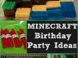 Minecraft Decoration Ideas for Birthday Minecraft Birthday Party Ideas Mom Luck