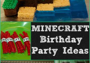Minecraft Decoration Ideas for Birthday Minecraft Birthday Party Ideas Mom Luck