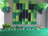 Minecraft Decoration Ideas for Birthday Minecraft Birthday Party Ideas Printable Party Games