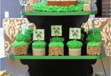 Minecraft Decorations for Birthday Party Minecraft Birthday Party Cupcake Stand