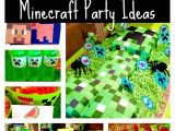 Minecraft Decorations for Birthday Party Minecraft Birthday Party