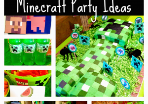 Minecraft Decorations for Birthday Party Minecraft Birthday Party