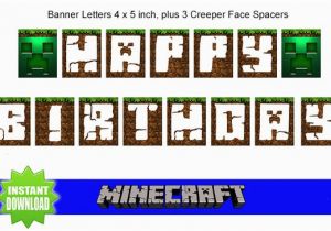 Minecraft Happy Birthday Banner 301 Moved Permanently