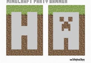 Minecraft Happy Birthday Banner Minecraft Happy Birthday Banner Minecraft Minecraft