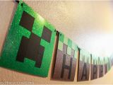 Minecraft Happy Birthday Banner Pdf This Listing is for A Minecraft Inspired Happy Birthday