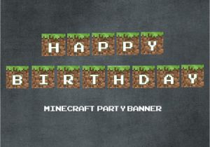Minecraft Happy Birthday Banner Printable Free Printable Minecraft Food with there Names Pictures