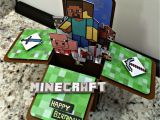 Minecraft Printable Birthday Card Minecraft Birthday Card Ken 39 S Kreations