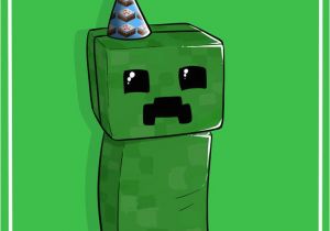 Minecraft Printable Birthday Card Minecraft Birthday Cards Print Outs Creeper Birthday