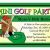 Miniature Golf Birthday Party Invitations Mini Golf Miniature Golf Birthday Party Invitations Ebay