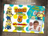 Minion 1st Birthday Invitations Items Similar to Minions Birthday Invitation Party Invite