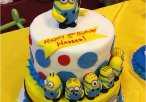 Minion Birthday Cake Decorations Minions Birthday Cake Birthday Cake Cake Ideas by